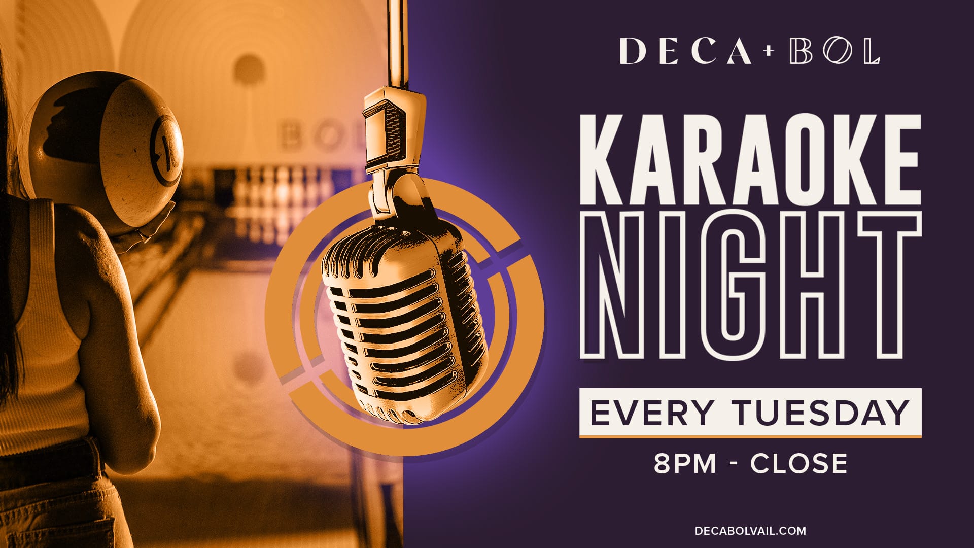 Karaoke Night, every tuesday 8PM-close